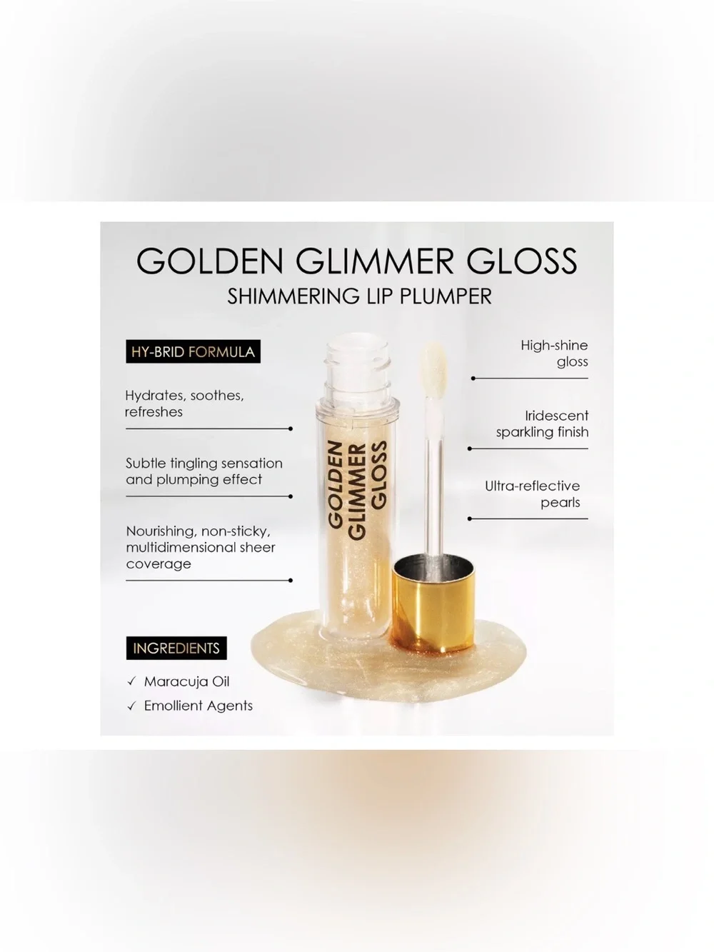 Natasha Denona Golden Glimmer Gloss
